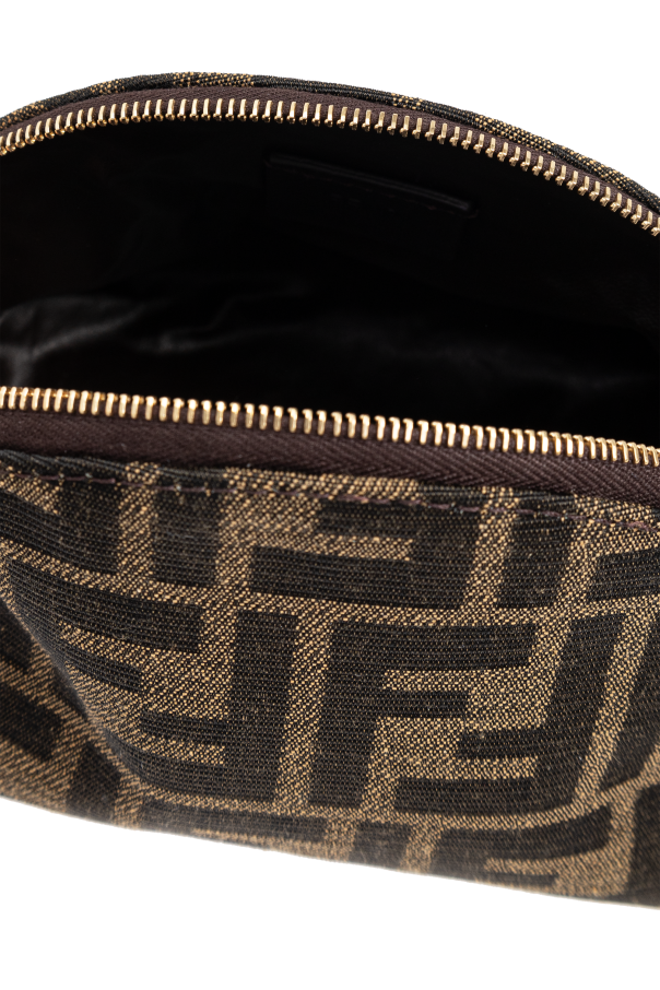 Brown Cosmetic bag with monogram Fendi Vitkac Italy